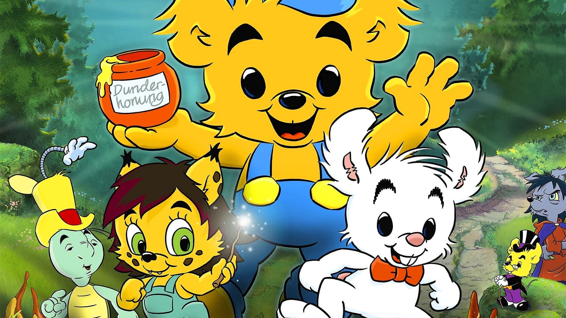 Miś Bamse i córka wiedźmy Vider