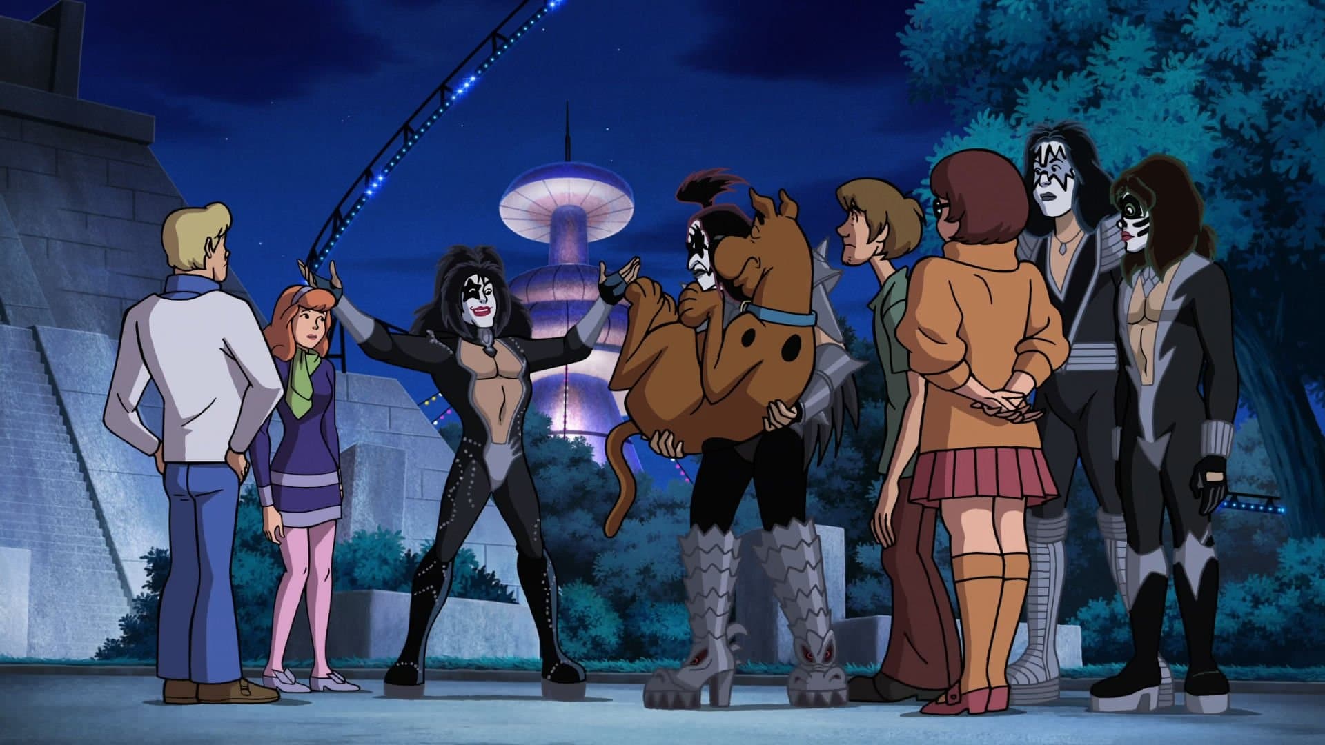 Scooby-Doo i Kiss: Straszenie na scenie Vider