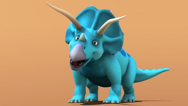 Triceratops na obiedzie