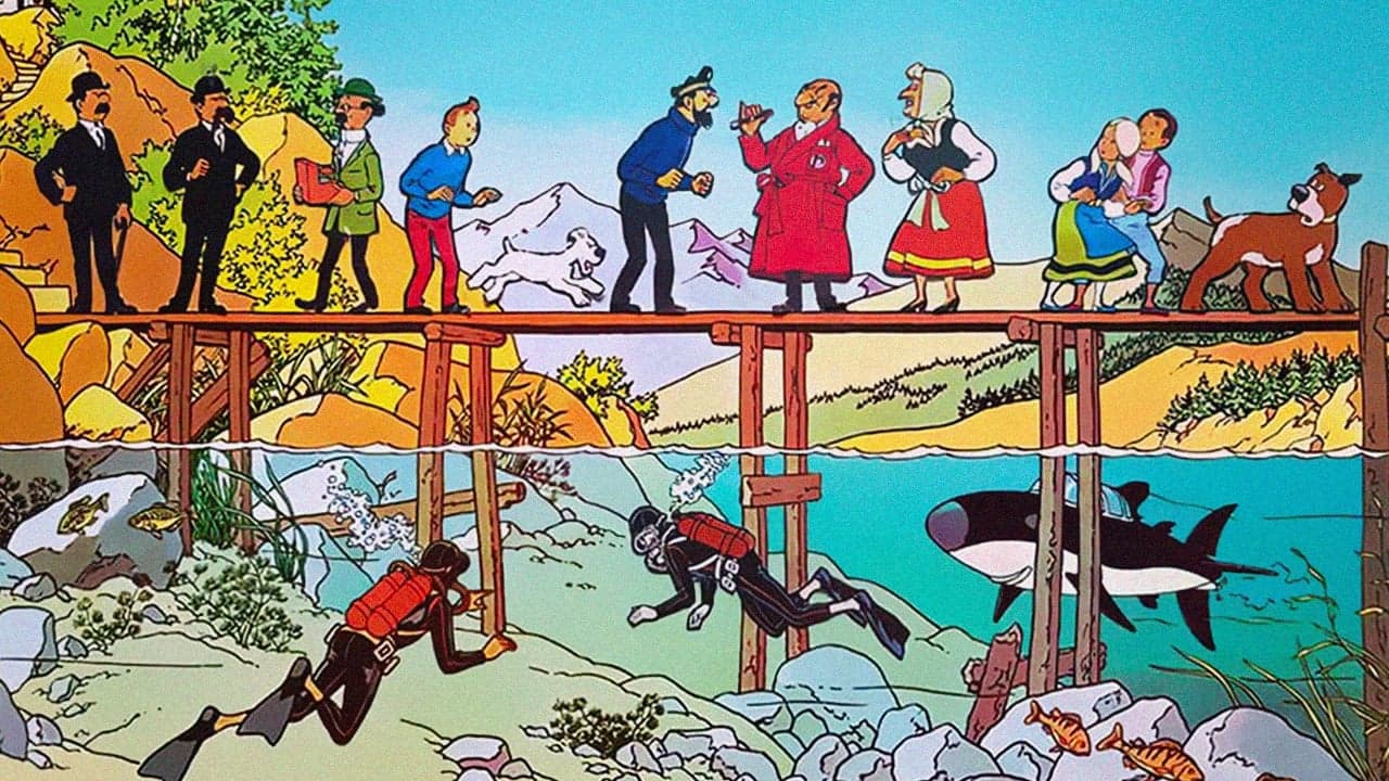 Tintin i Jezioro Rekinów Vider