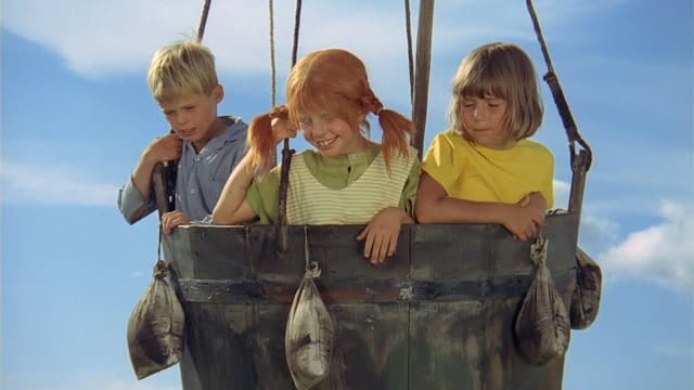 Pippi i lot balonem