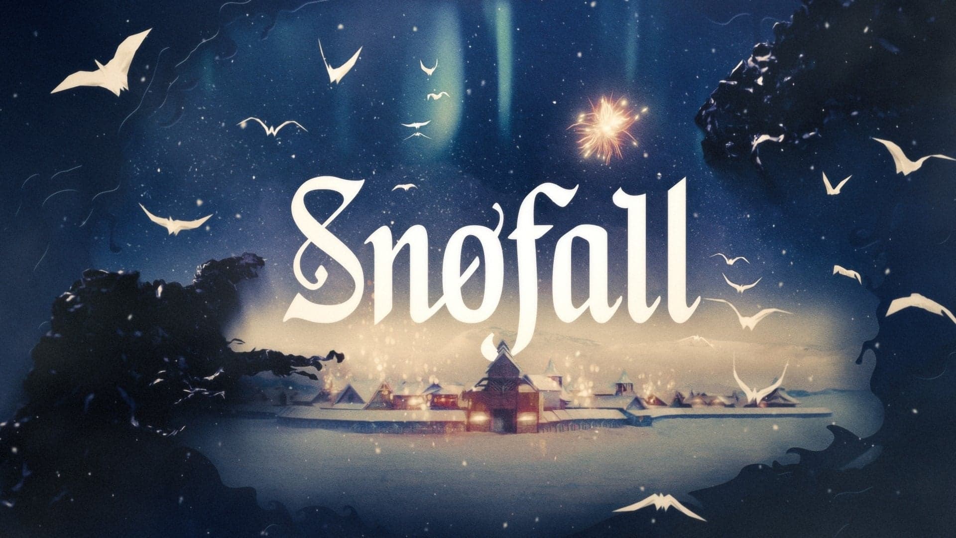 Snøfall Vider