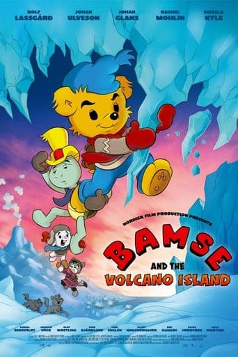 Miś Bamse na wulkanie Vider