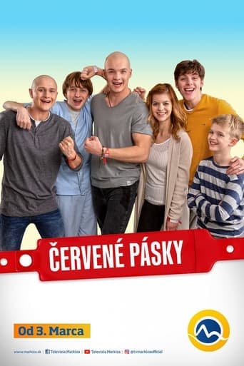 Červené pásky Vider