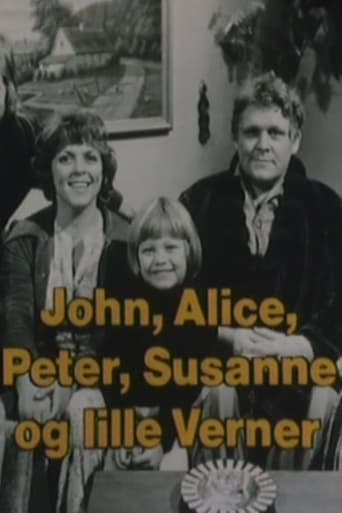 John, Alice, Peter, Susanne og lille Verner Vider