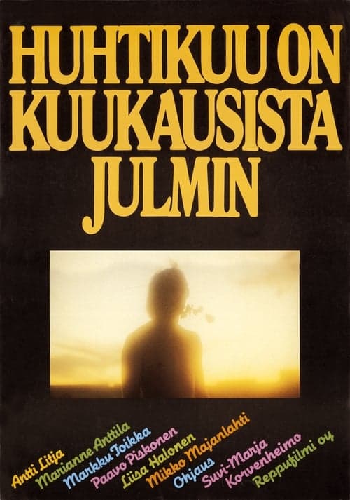 Huhtikuu on kuukausista julmin Vider