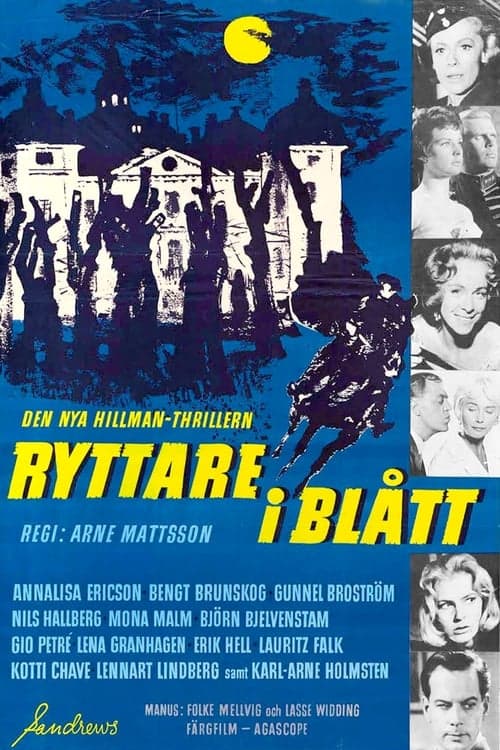 Ryttare i blått Vider