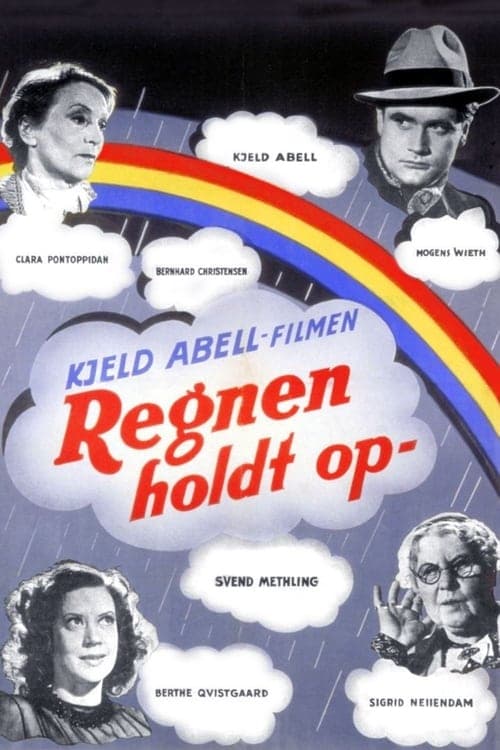 Regnen holdt op Vider