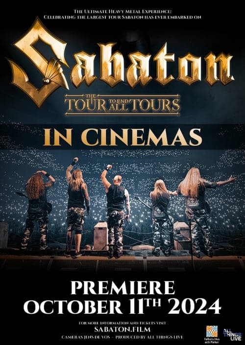 Sabaton – The Tour to End All Tours Vider