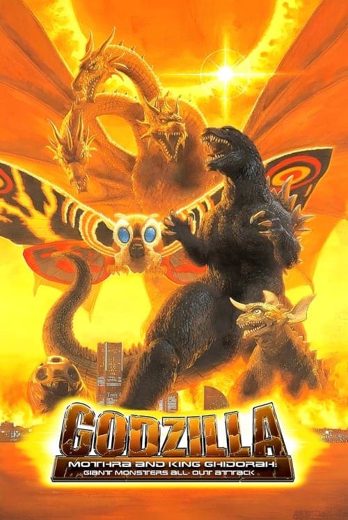 Godzilla, Mothra i król Gidorah atakują Vider